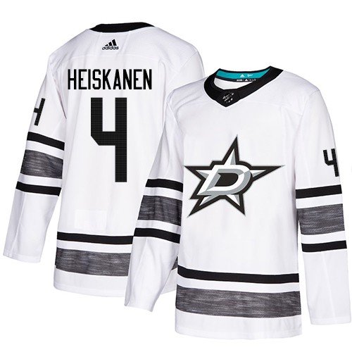 Dallas Stars Trikot #4 Miro Heiskanen Weiß 2019 All-Star NHL